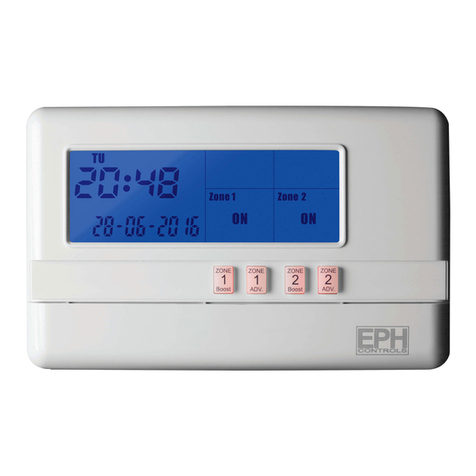 EPH Controls R27-RF operating instructions