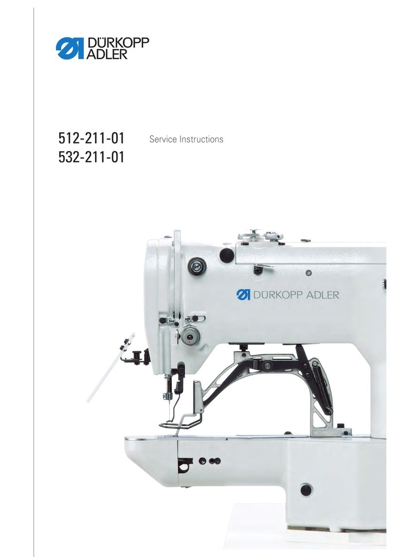 DURKOPP ADLER 512-211-01 Service instructions