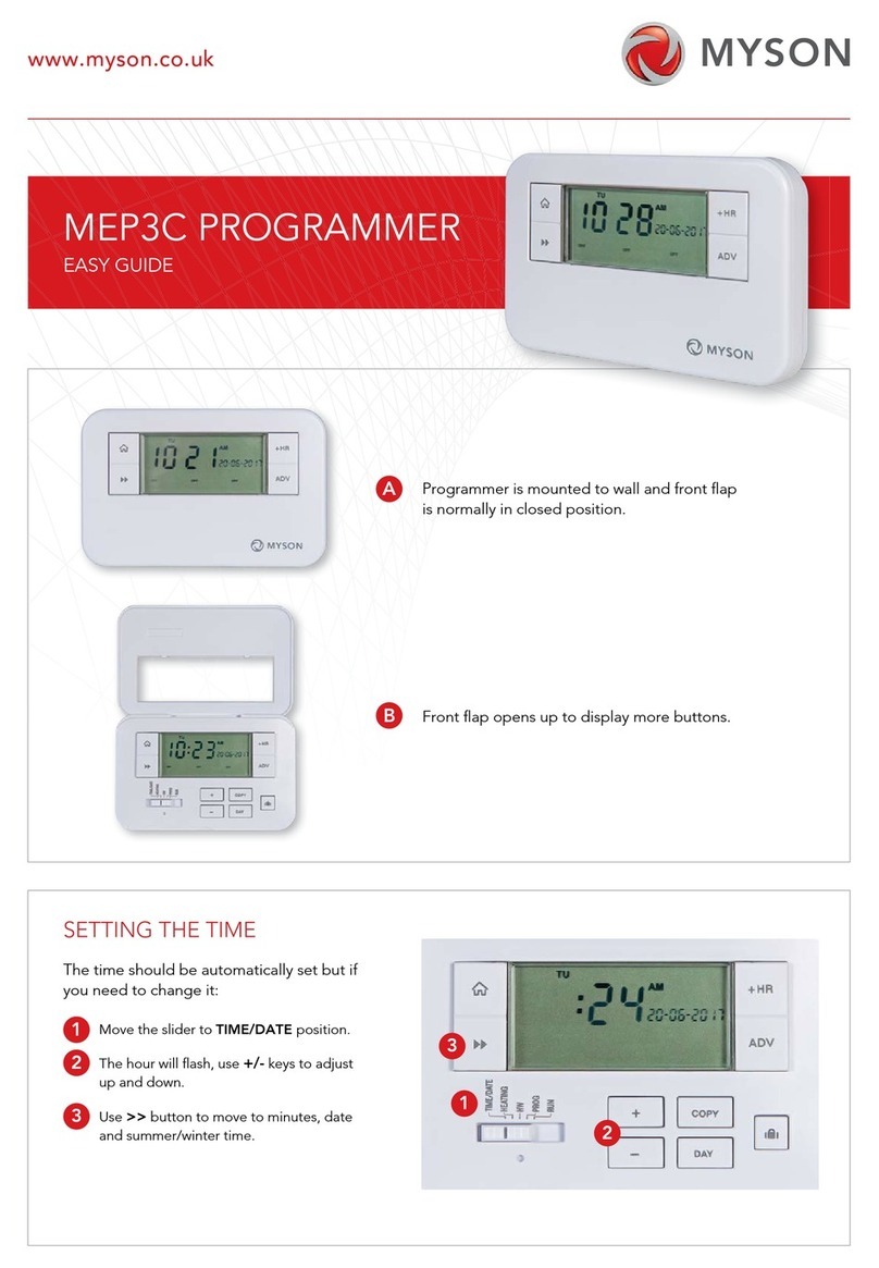 Myson MEP3C Easy guide
