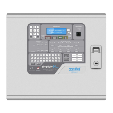 Zeta Alarm Systems Simplicity Plus 64 installation manual Zeta Alarm Systems Simplicity Plus 64 installation manual