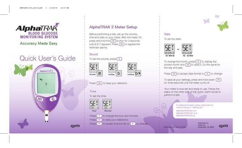 Zoetis AlphaTRAK Quick user guide