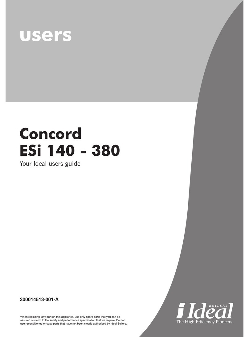 IDEAL Concord ESi 140 User manual