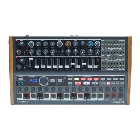 Arturia MINIBRUTE 2S User manual