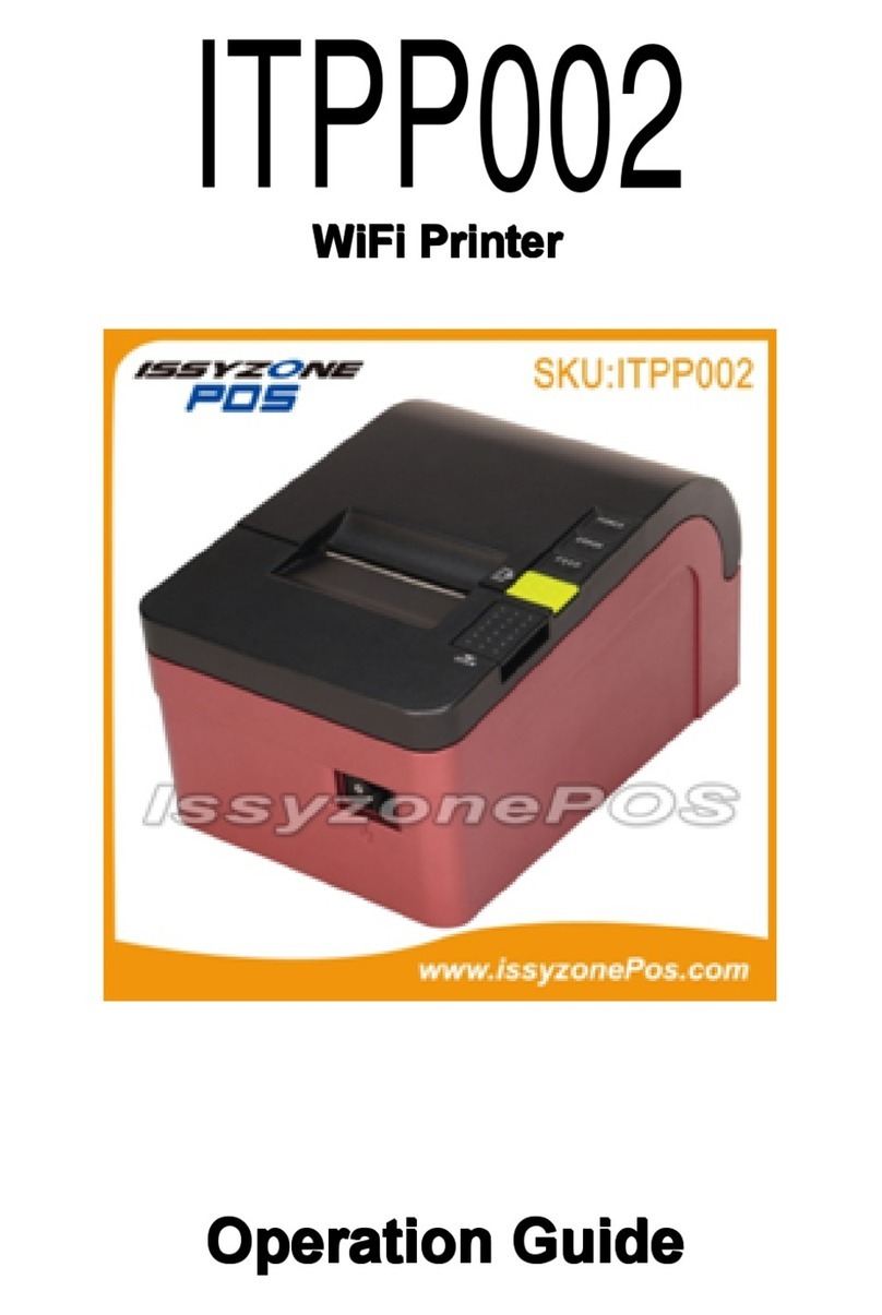 ISSYZONEPOS ITPP002 User manual