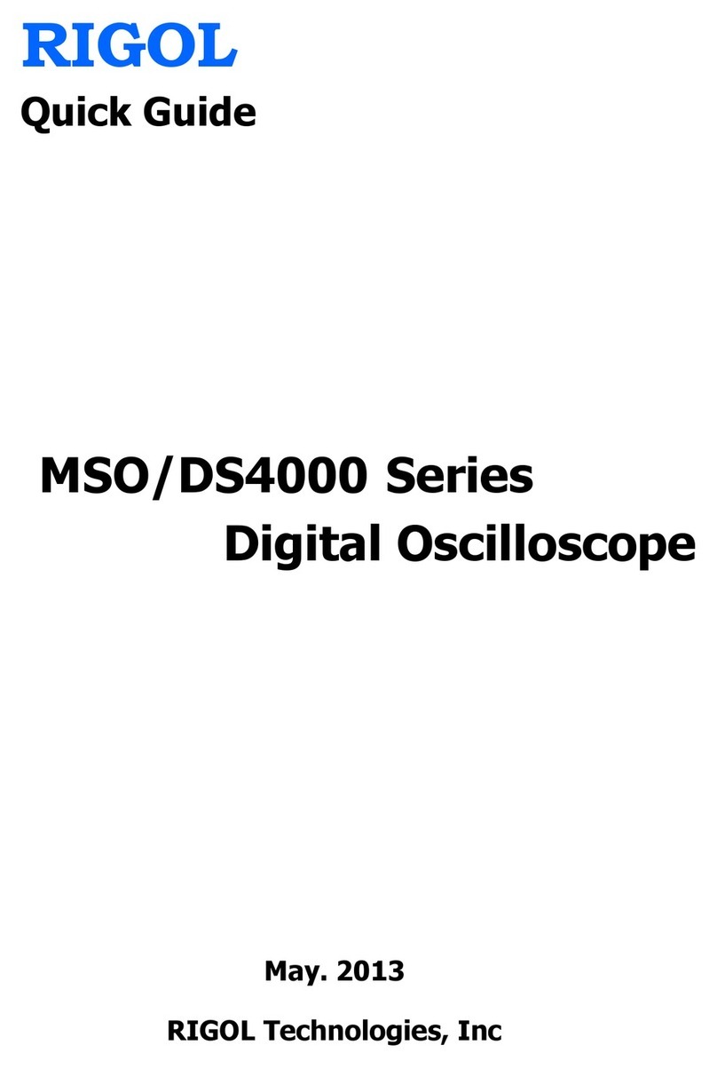 Rigol MSO4000 Series quick guide