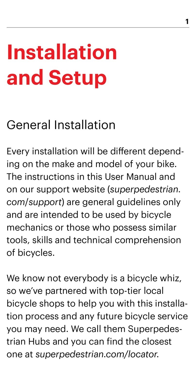 Superpedestrian Copenhagen Installation and setup