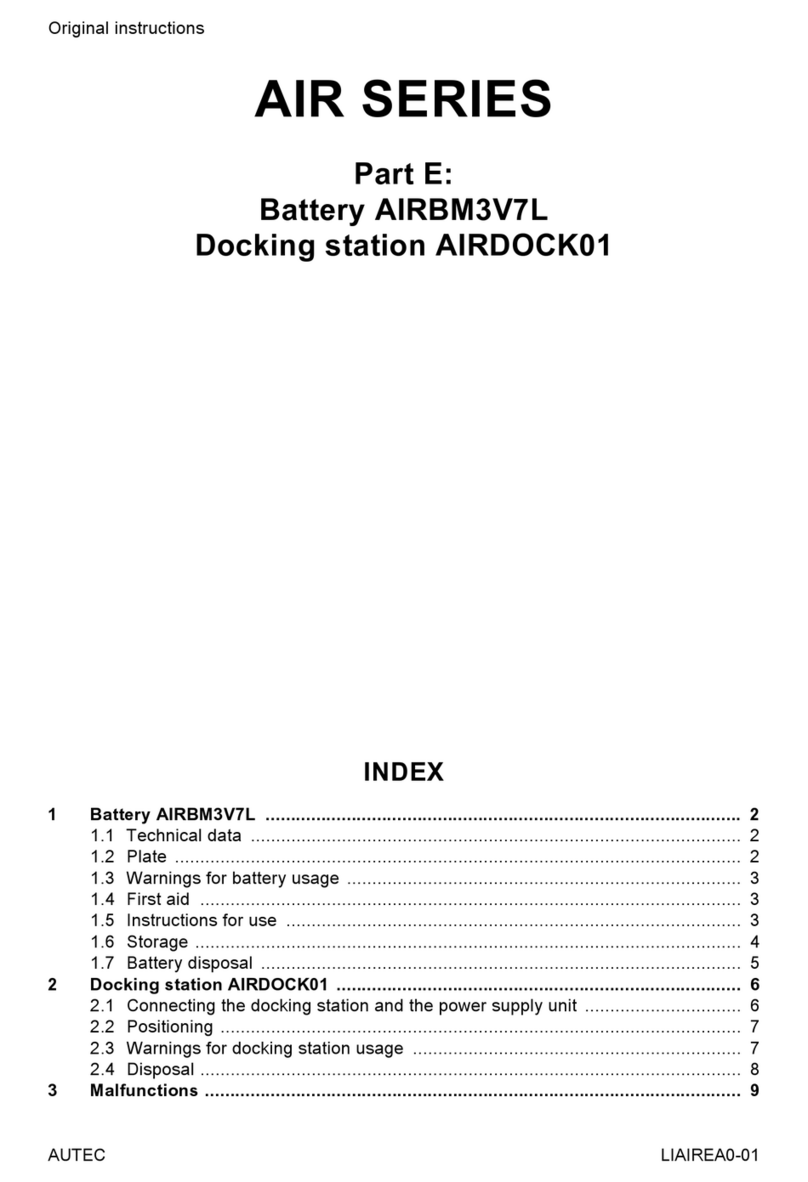 AUTEC AIRBM3V7L Original instructions