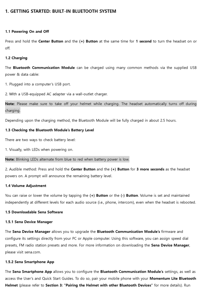 Sena SP41 user manual