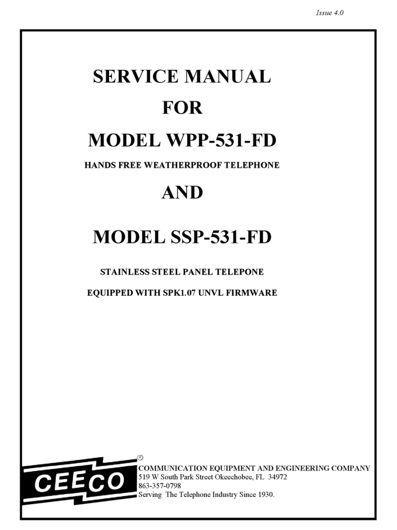 CEECO WPP-531-FD User manual