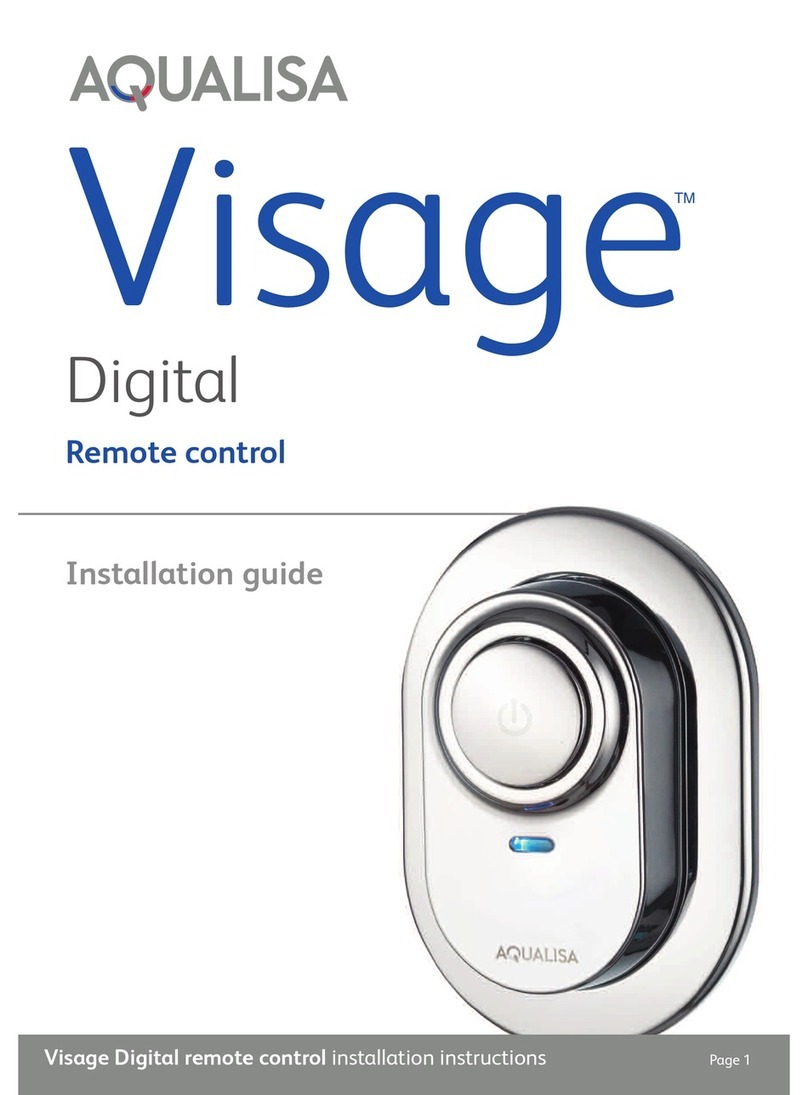 Aqualisa Visage User manual