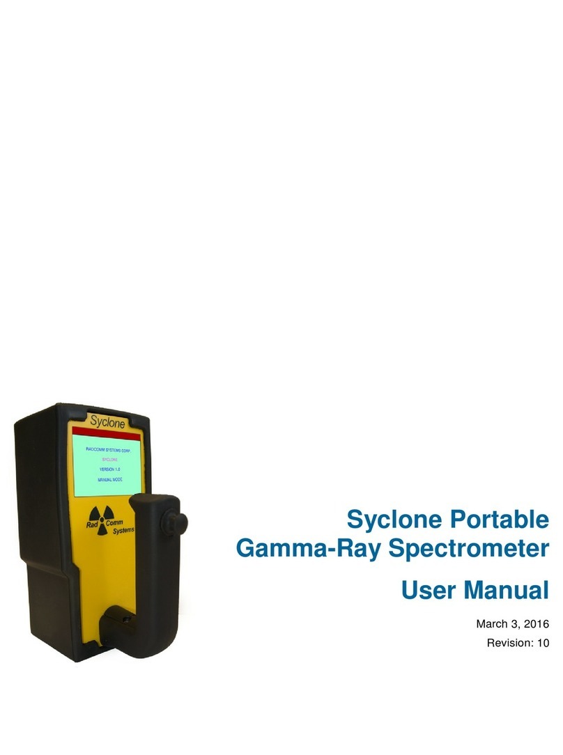 RadComm Syclone Portable user manual