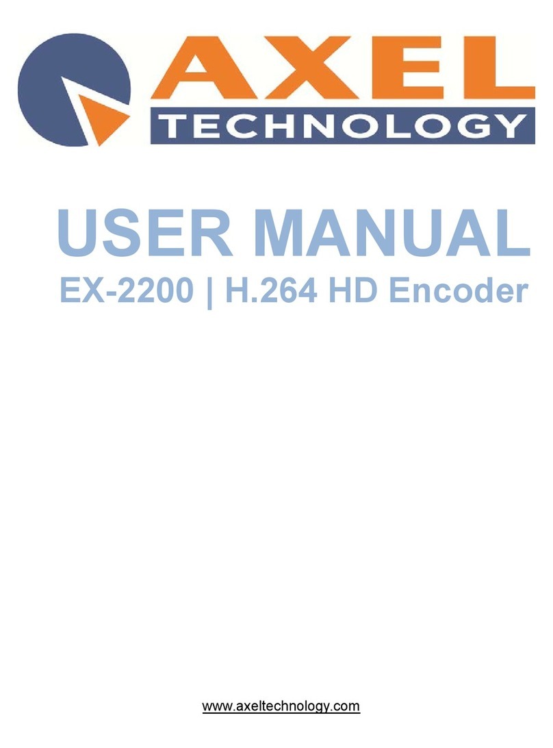 Axel EX-2200 user manual