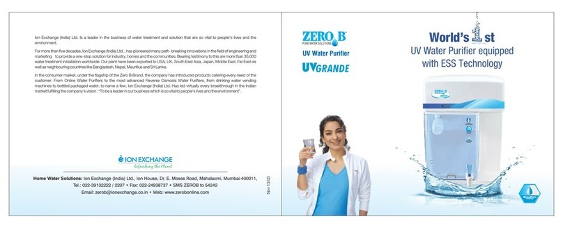 Zero B UV GRANDE user manual