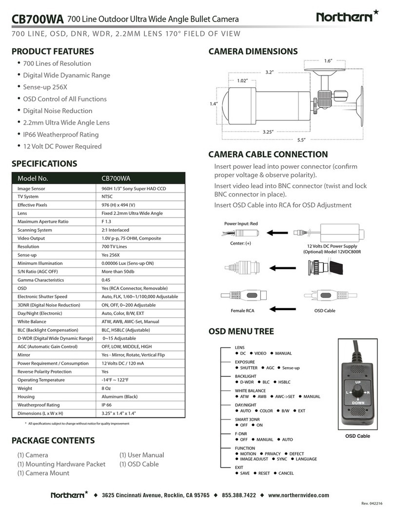 Northern CB700WA User manual Northern CB700WA User manual