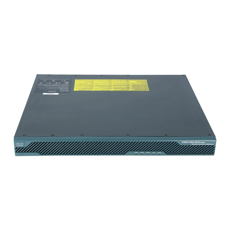 Cisco 5505 - ASA Firewall Edition Bundle User manual Cisco 5505 - ASA Firewall Edition Bundle User manual