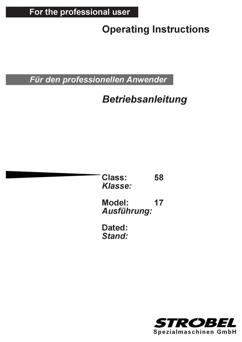Strobel 58-4 operating instructions
