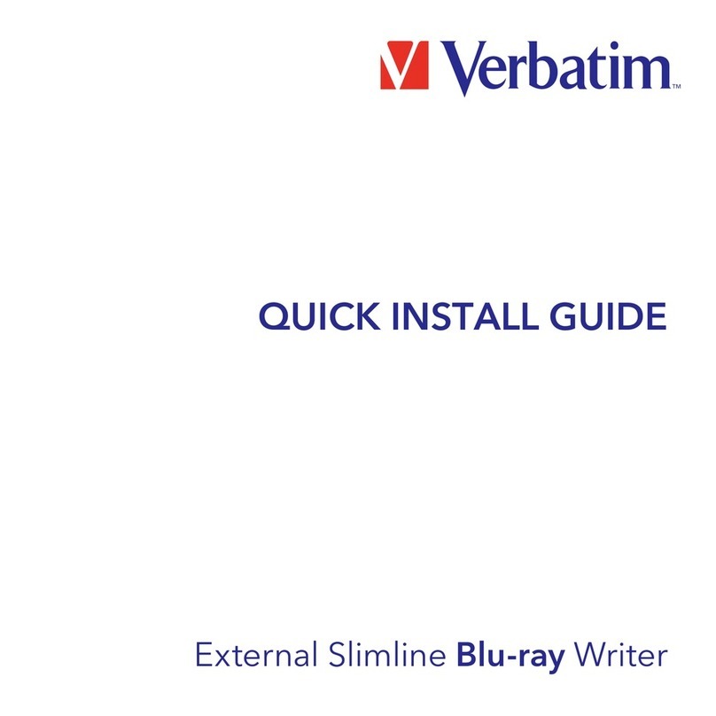 Verbatim 43890 Quick install guide