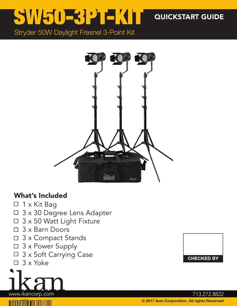 Ikan SW50-3PT-KIT quick start guide