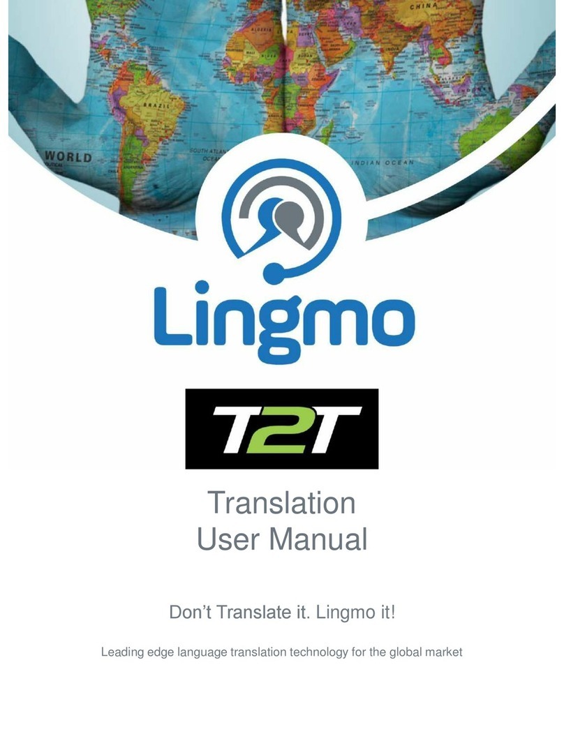 Lingmo Time2Translate User manual