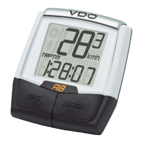 VDO A8 User manual