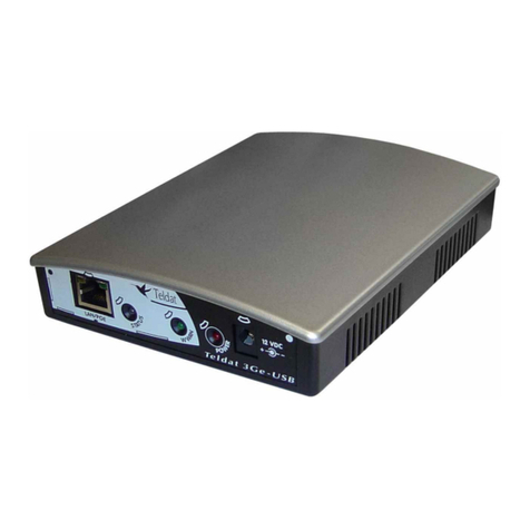 Teldat Teldat-3Ge-USB User manual Teldat Teldat-3Ge-USB User manual