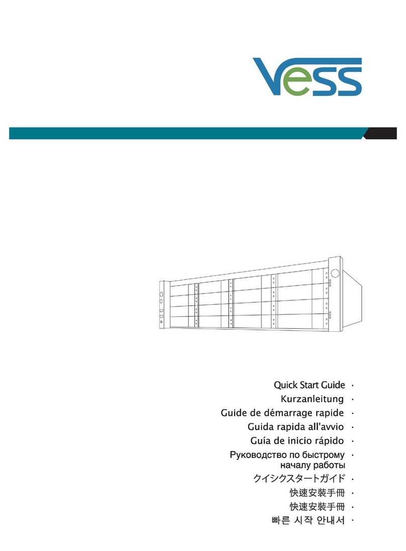 Vess R2600fiD quick start guide