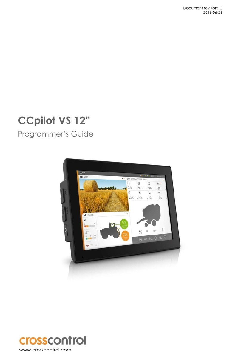 crosscontrol CCpilot VS 12" Manual