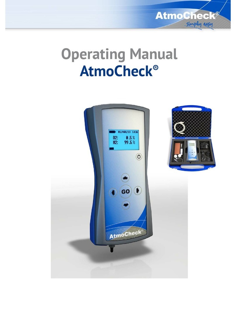 HiTec Systems AtmoCheck operating manual