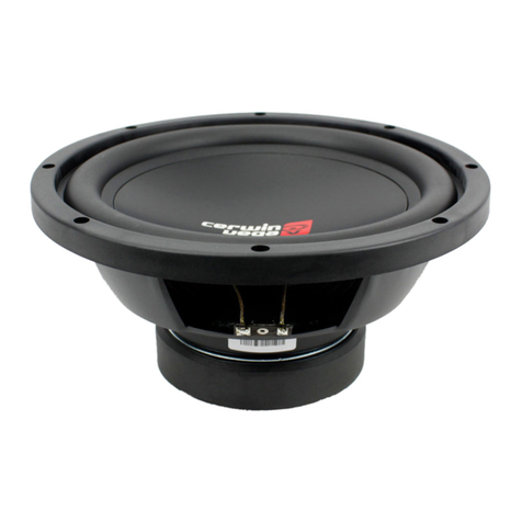 Cerwin-Vega XED12 user manual