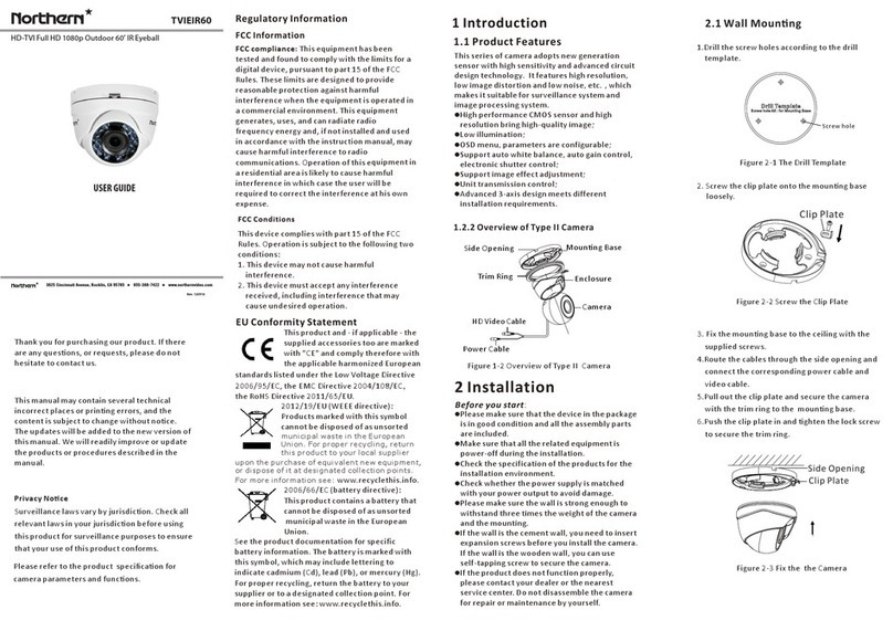 NOTHERN TVIEIR60 user guide
