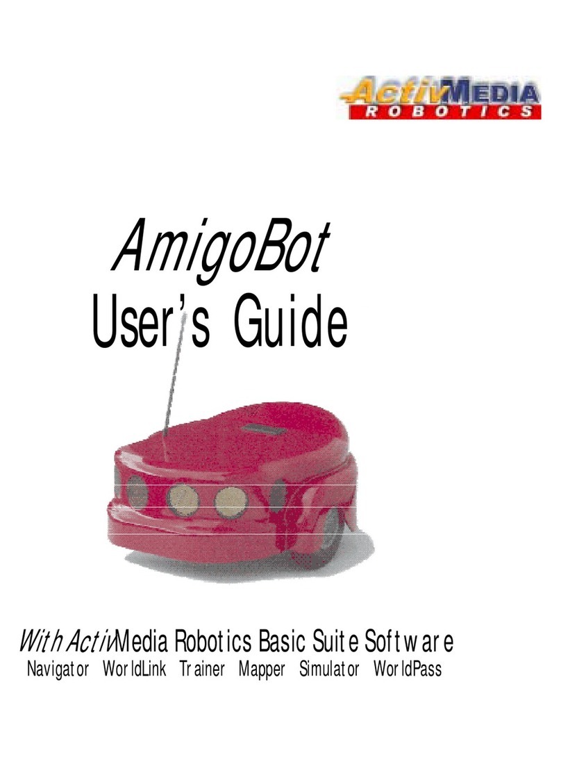 ActivMedia Robotics AmigoBot User manual ActivMedia Robotics AmigoBot User manual