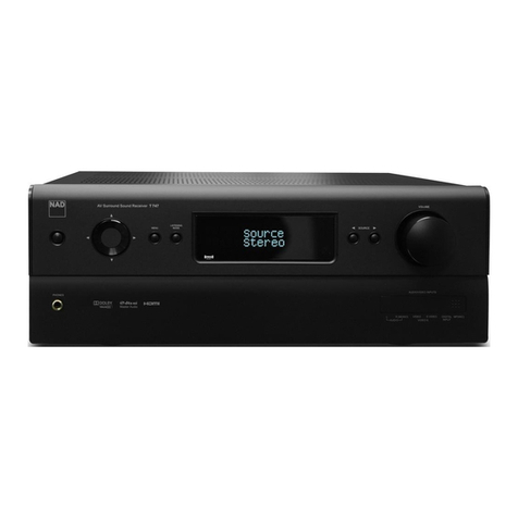 NAD T 747 Service manual