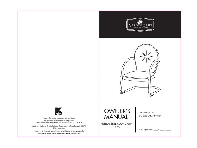 Garden Oasis 045774 User manual