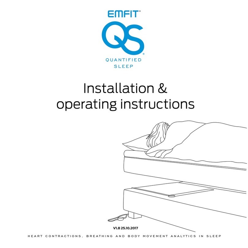 Emfit L-0656 Installation & operating instructions