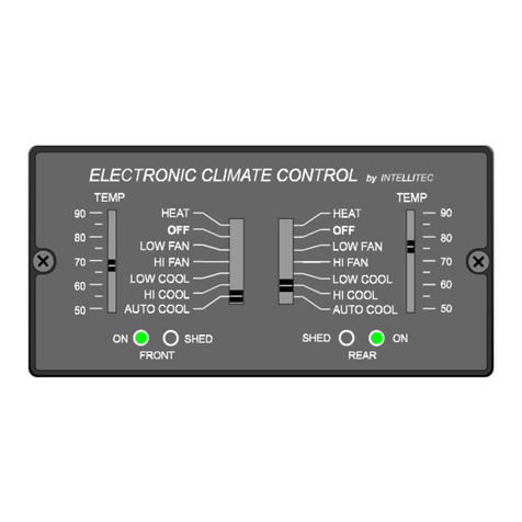 Intellitec ELECTROINC CLIMATE CONTROL User manual