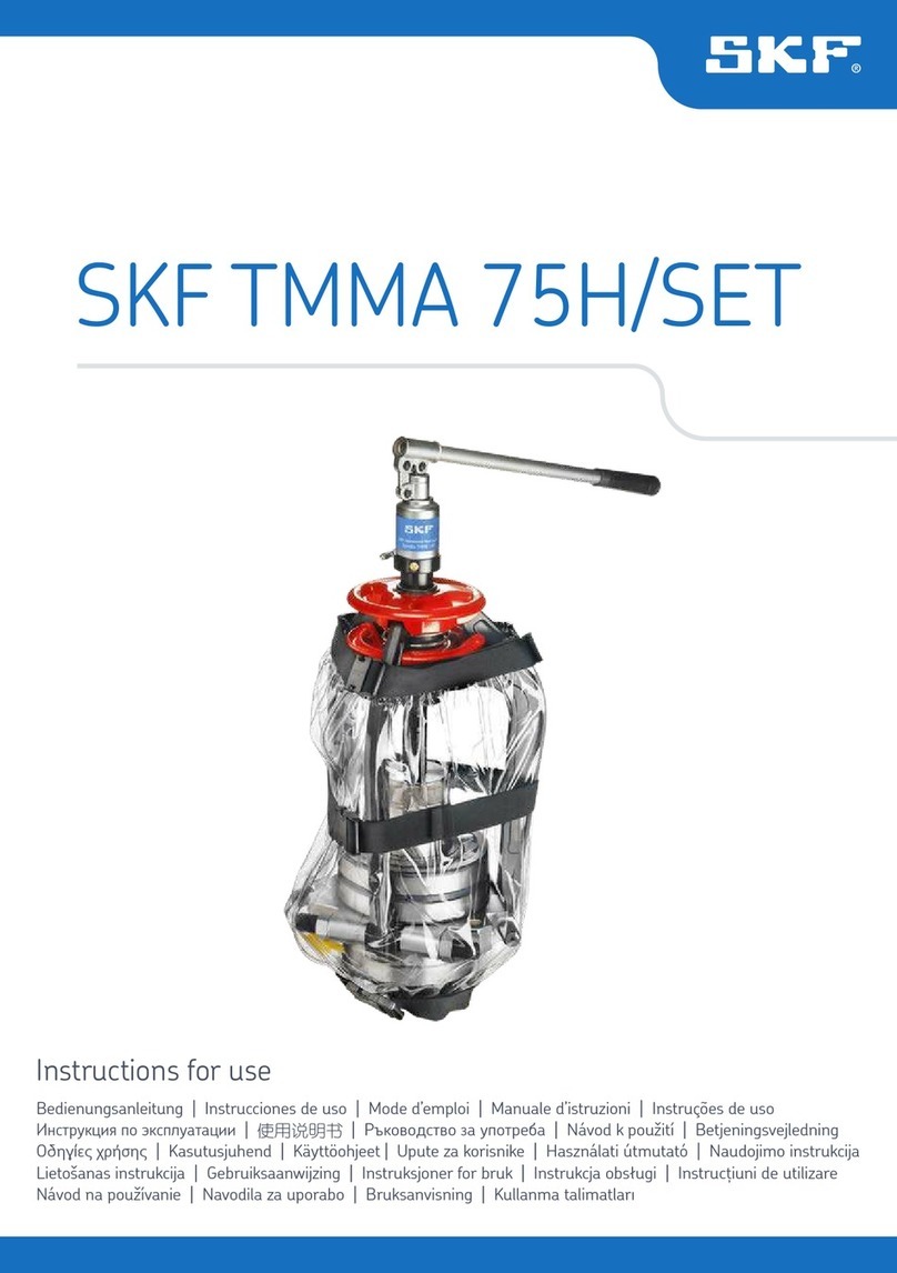 SKF TMMA 75H/SET Instructions for use & warranty