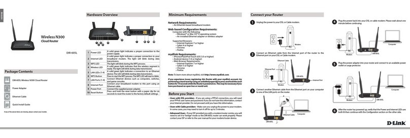 D-Link DIR-605L User manual