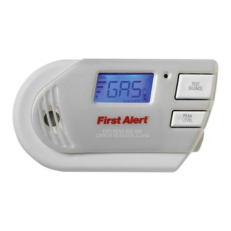 First Alert GCO1 User manual First Alert GCO1 User manual