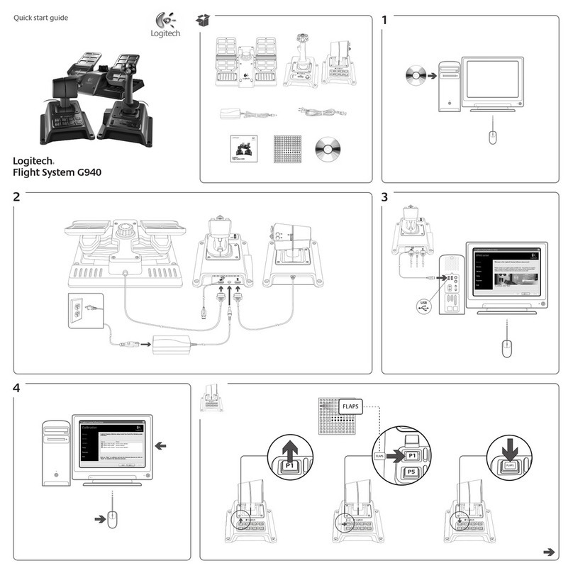 Logitech Flight System G940 User manual