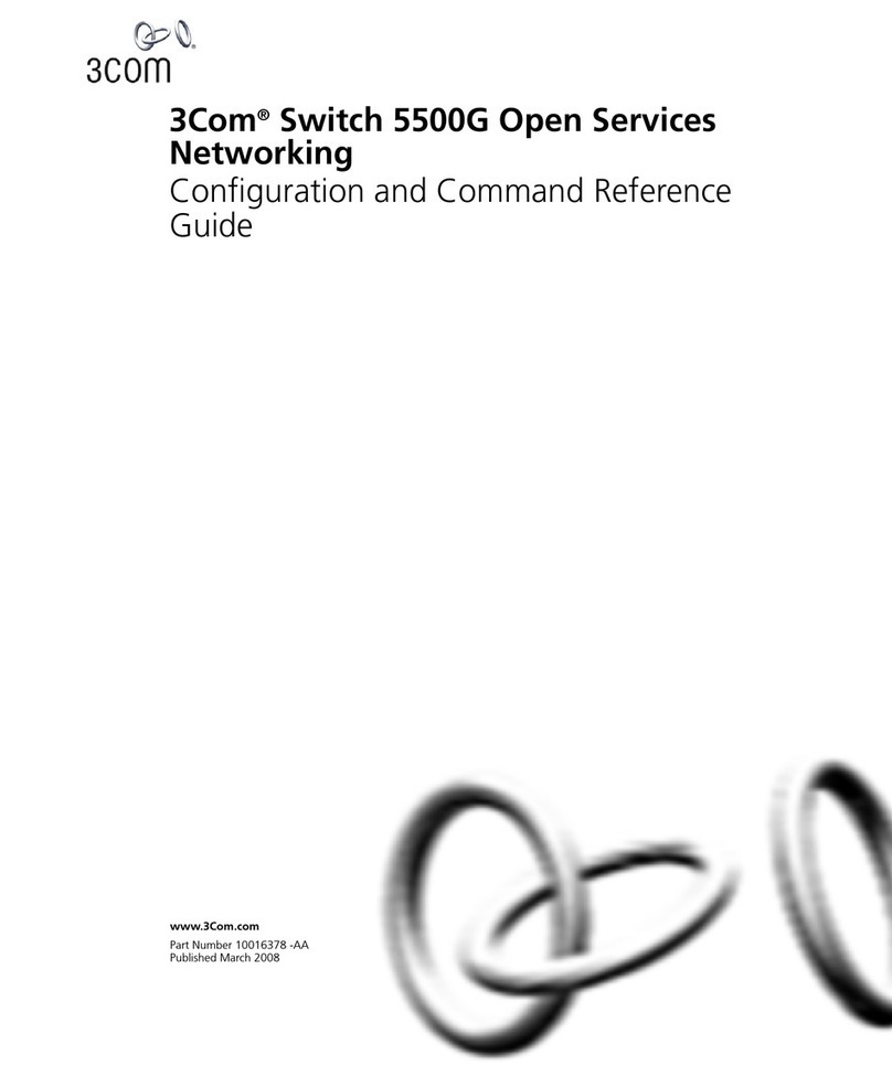 3Com 5500G SERIES Configuration and Command Reference Guide
