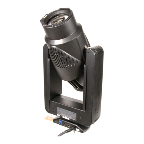 Philips VARI*LITE VL1100 ERS Luminaire Service manual
