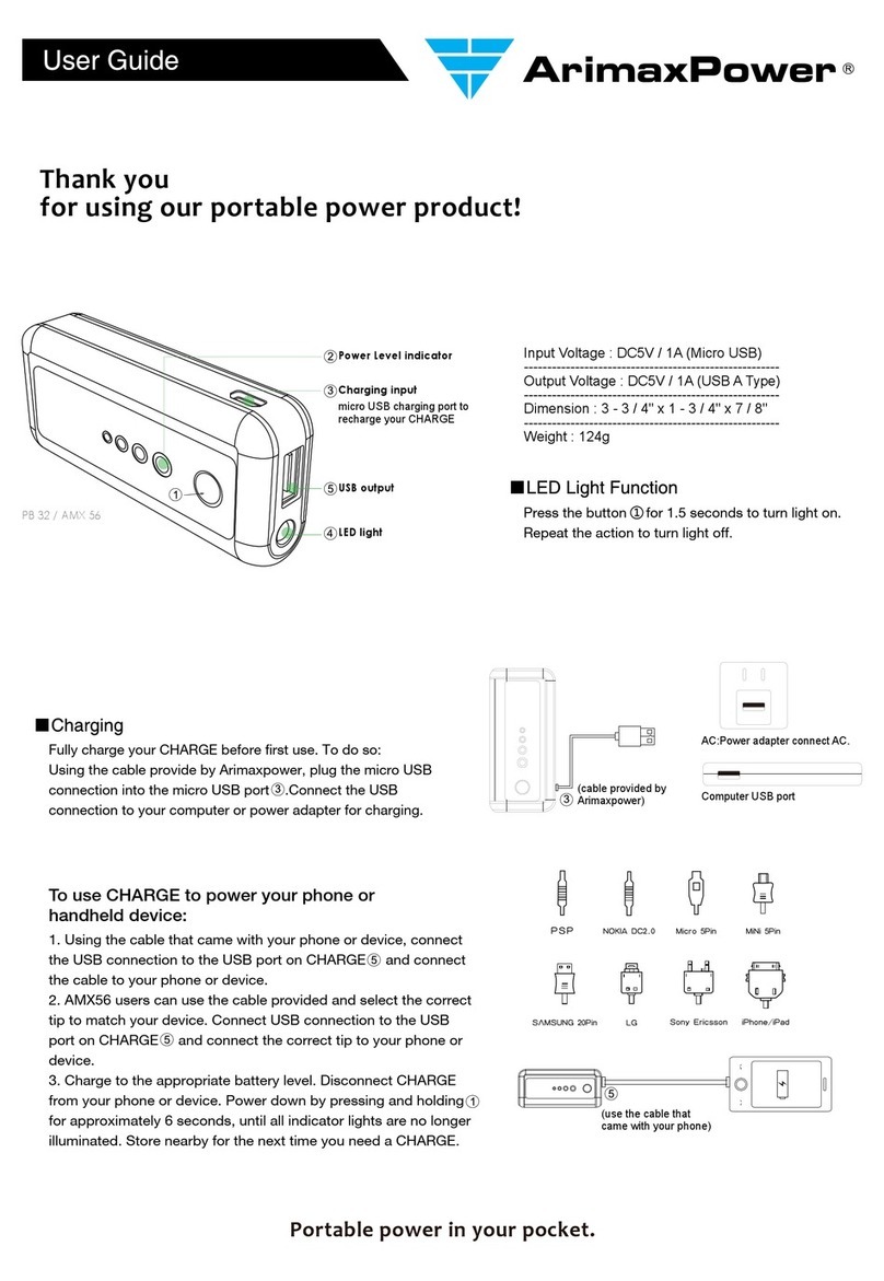 ArimaxPower AMX56 user guide