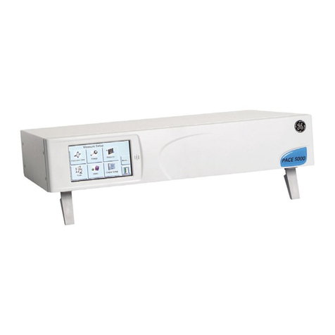 GE PACE5000 User manual