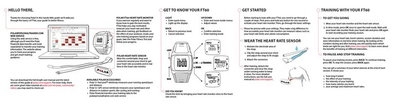 Polar Electro FT60 Getting started guide