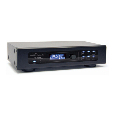 Audio Authority ADX-0808 installation guide