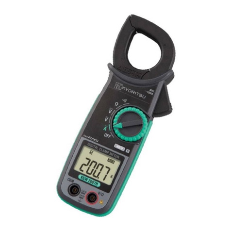 KYORITSU KEW 2007R User manual