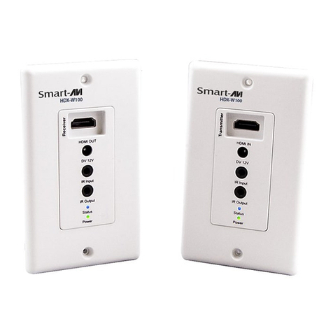 SMART-AVI HDX-W100 User manual