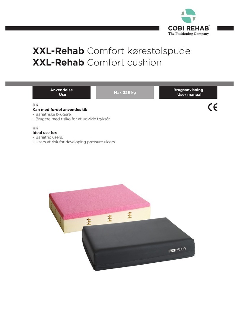 Cobi Rehab XXL-Rehab Comfort cushion user manual
