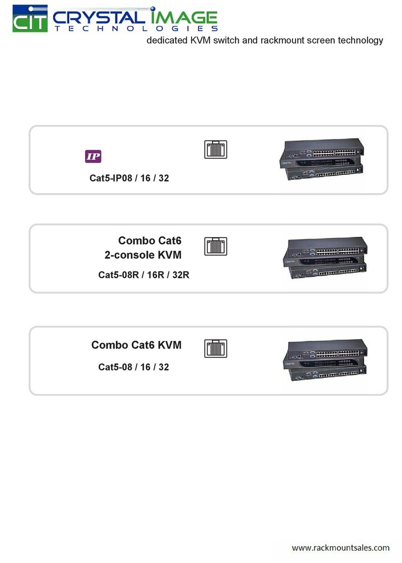Crystal Image Technologies Cat5-IP08 User manual
