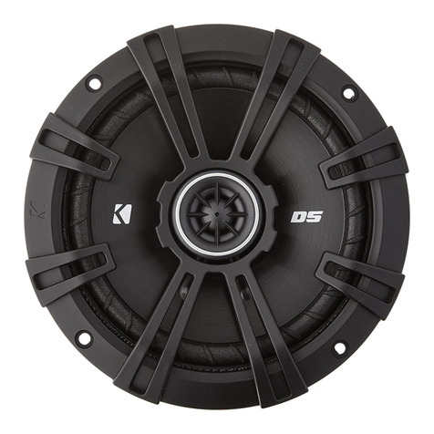 Kicker DSC4 User manual